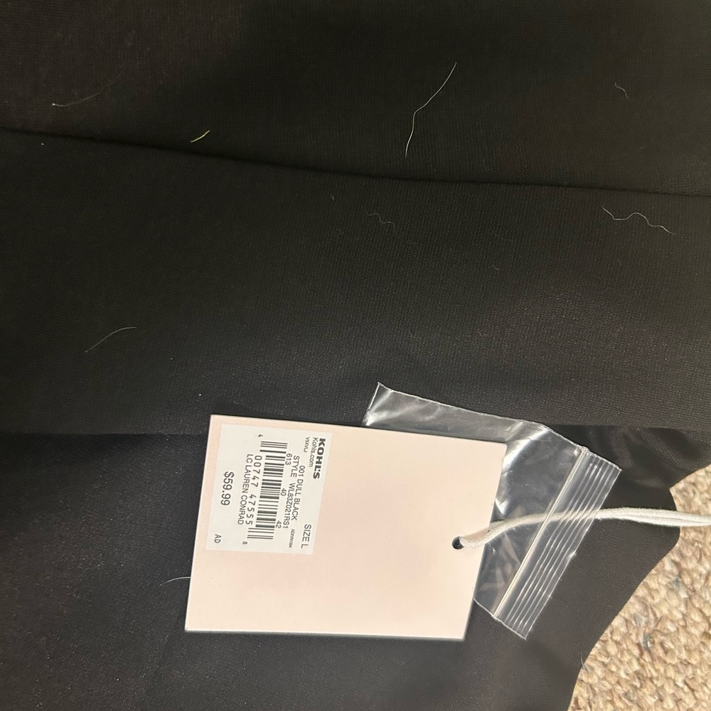 LC Lauren Conrad Classic Black Blazer - Picture 4 of 5
